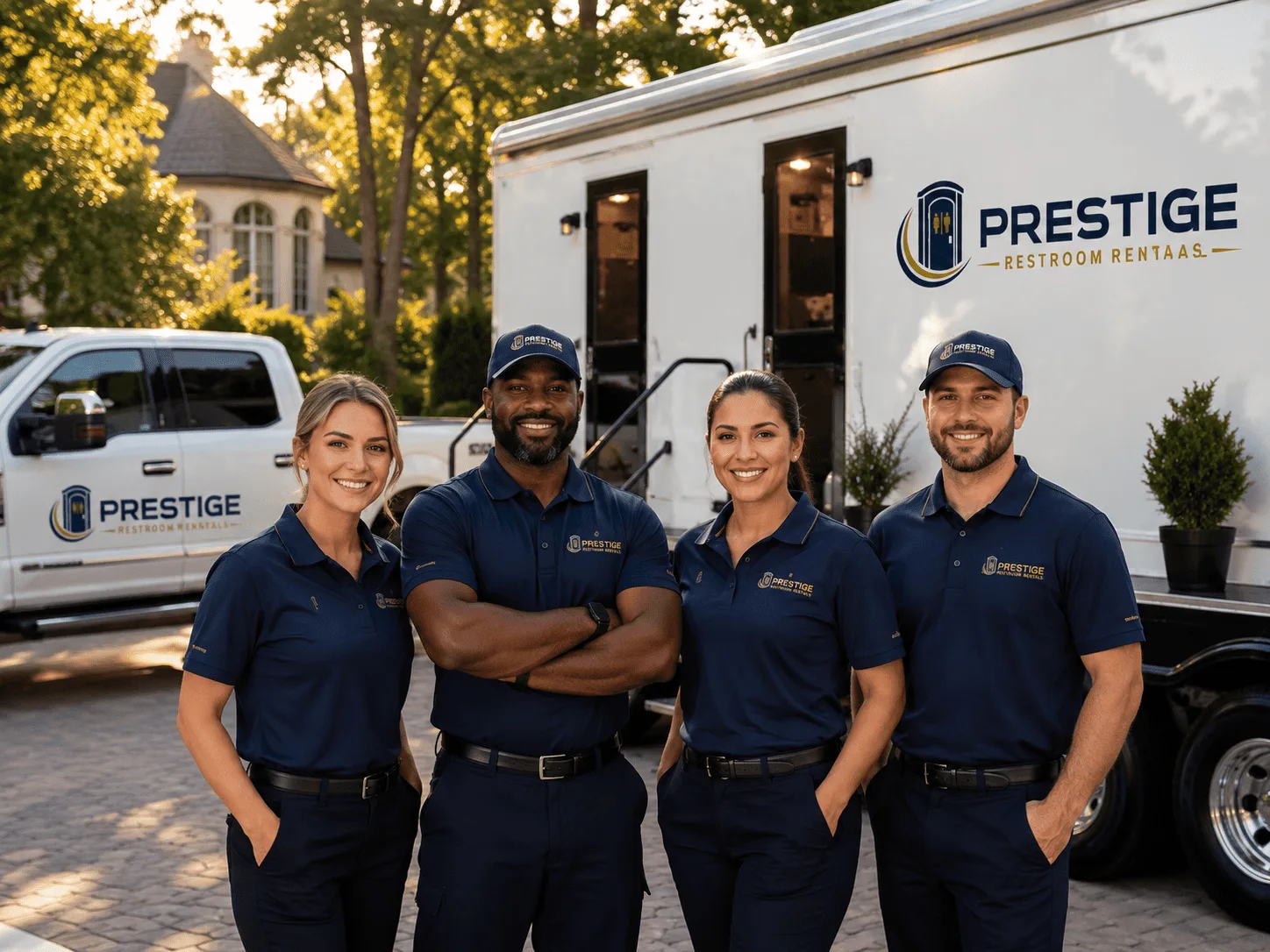Trusted Luxury Portable Restrooms company in Forkland, AL